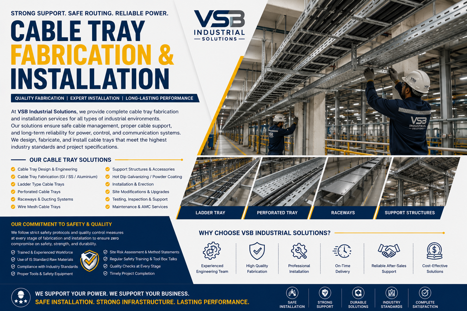 Cable Tray Installation